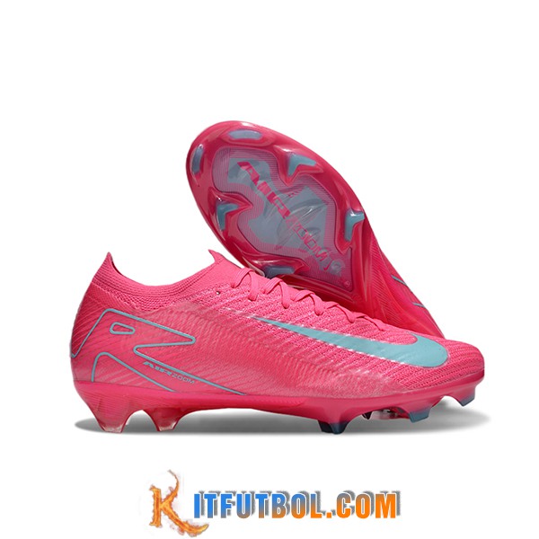 Nike Botas De Fútbol AIR Zoom Mercurial Vapor 16 Elite XXV FG Rosa/Azul