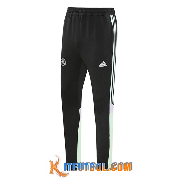 Pantalon Entrenamiento Real Madrid Real Madrid Negro/Verde 2024/2025