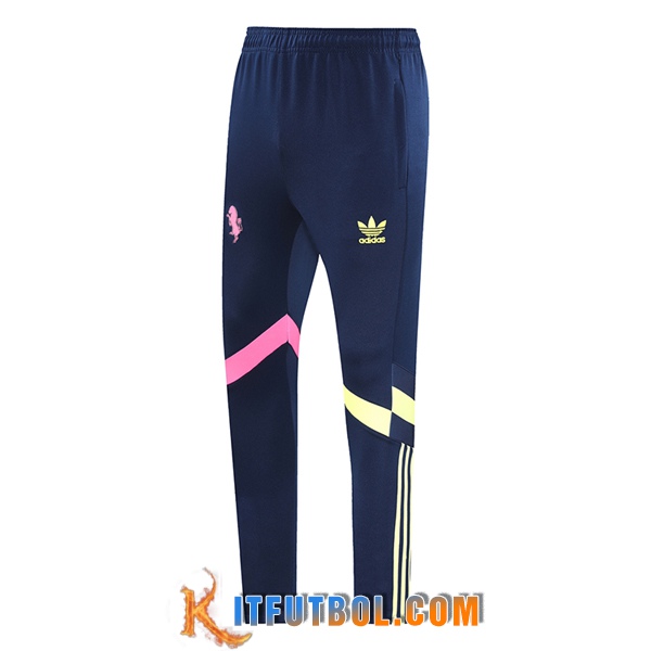 Pantalon Entrenamiento Juventus Azul/Amarillo/Rosa 2024/2025