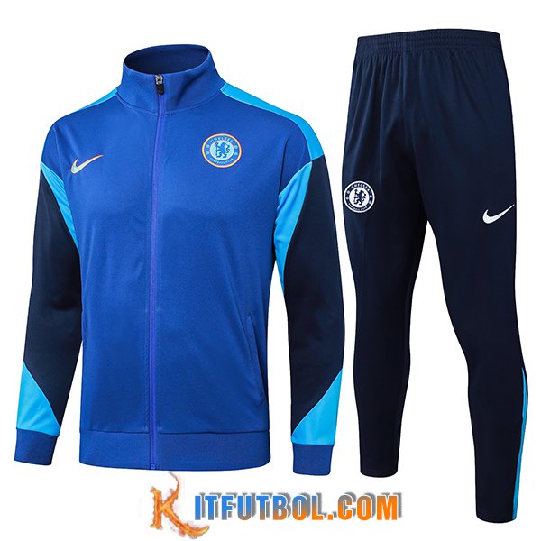 Chandal Equipos De Futbol Chaquetas FC Chelsea Azul 2024/2025