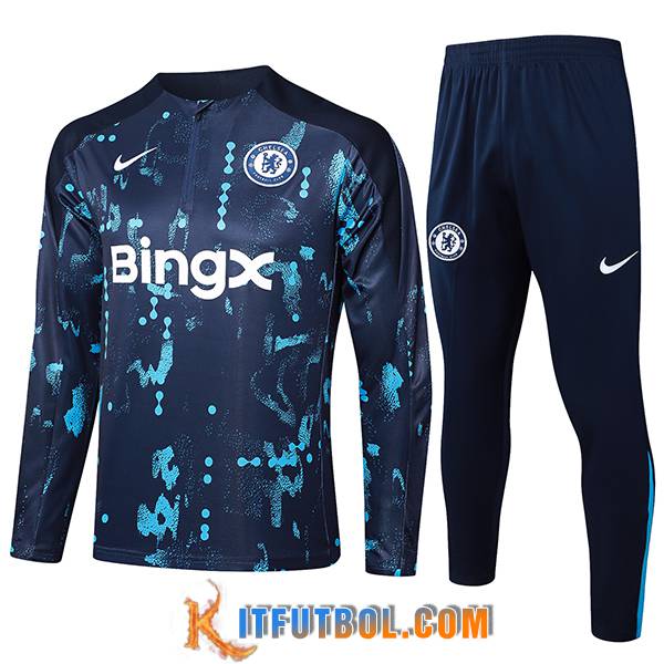 Chandal Equipos De Futbol FC Chelsea Azul Oscuro 2024/2025 -03