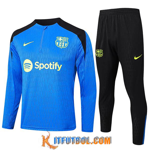 Chandal Equipos De Futbol FC Barcelona Azul/Negro 2024/2025 -04