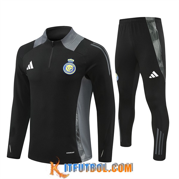 Chandal Equipos De Futbol Al-Nassr Negro/Gris 2024/2025