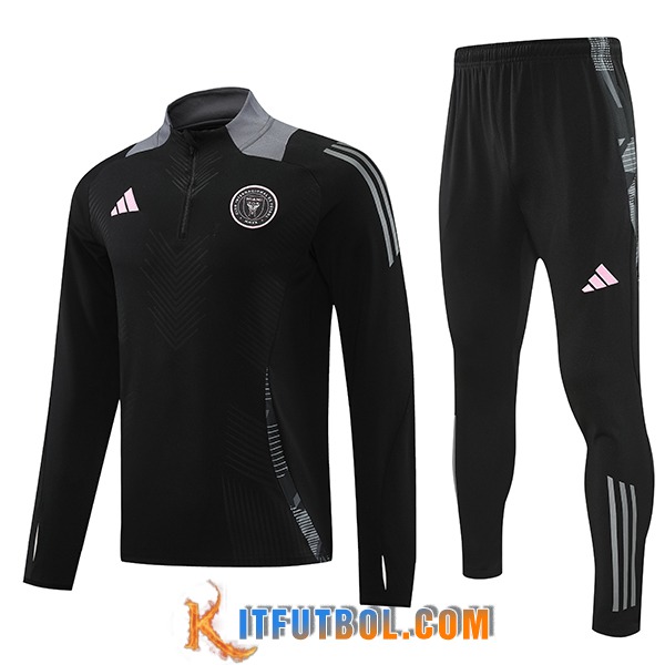 Chandal Equipos De Futbol Inter Miami CF Negro/Gris 2024/2025