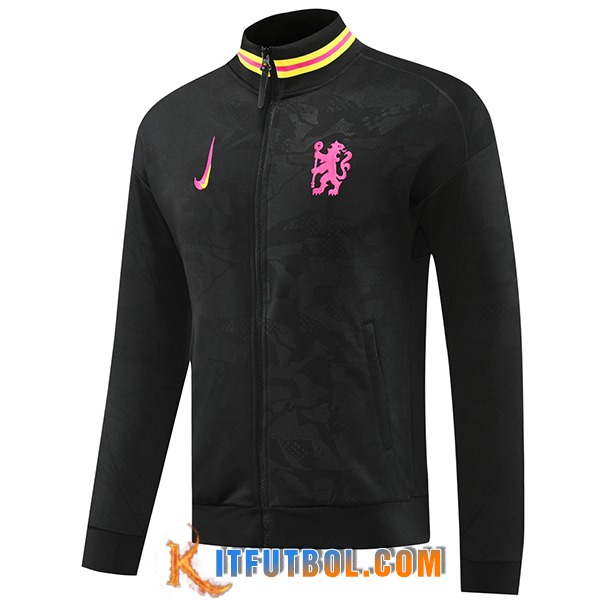 Chaquetas Futbol FC Chelsea Negro 2024/2025