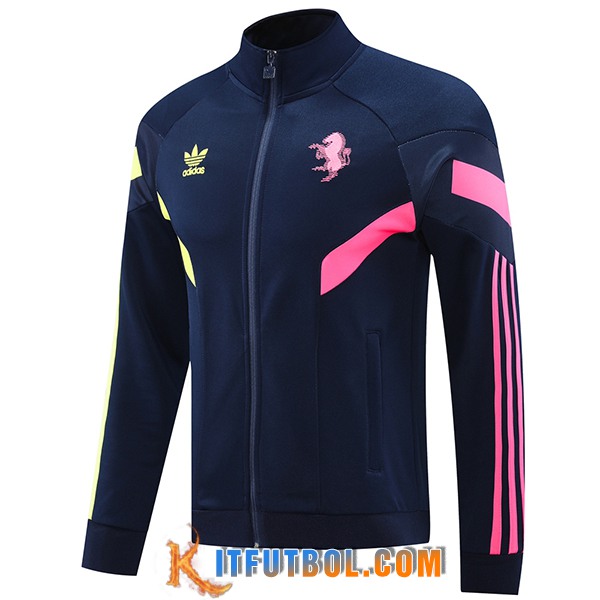 Chaquetas Futbol Juventus Azul/Amarillo/Rosa 2024/2025