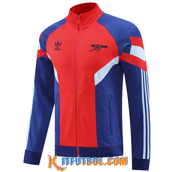 Chaquetas Futbol Arsenal Azul/Rojo 2024/2025 -03
