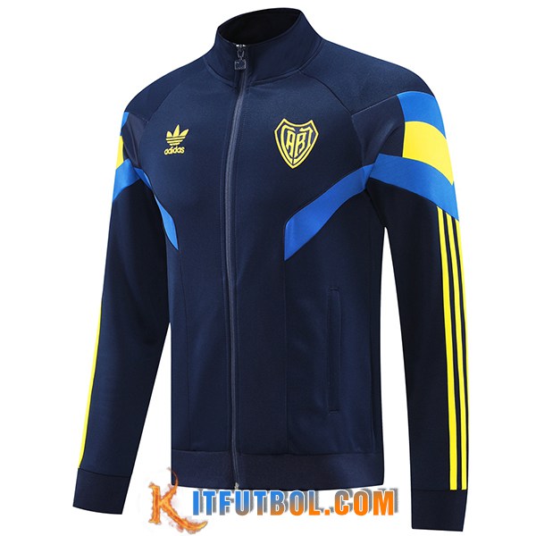 Chaquetas Futbol Boca Juniors azul real 2024/2025
