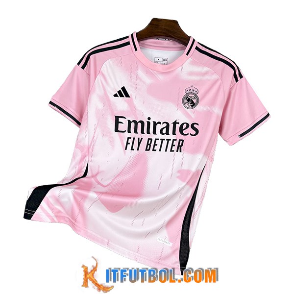 Camisetas De Futbol Real Madrid Special Edition Rosa 2024/2025