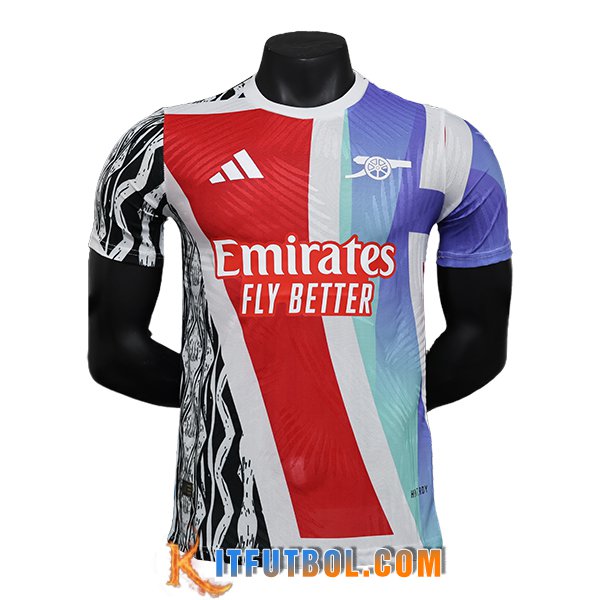 Camisetas De Futbol Arsenal Special Edition Rojo/Azul 2024/2025