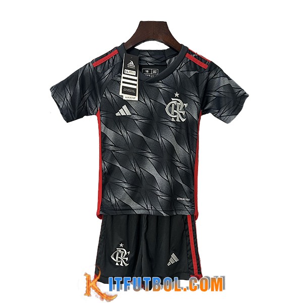 Camisetas De Futbol Ninos Flamengo Tercera 2024/2025