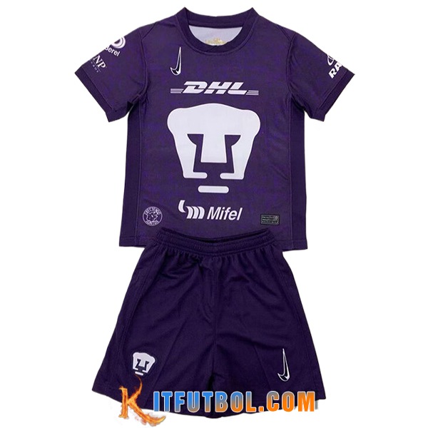 Camisetas De Futbol Pumas UNAM Ninos Tercera 2024/2025