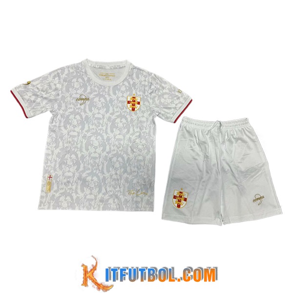 Camisetas De Futbol Inglaterra Ninos Special Version Blanco 2024/2025