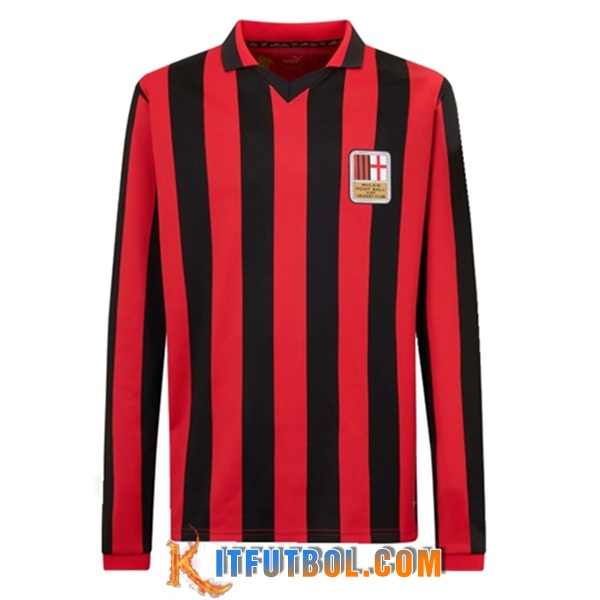 Nueva Camisetas De Futbol Milan AC 125th Anniversary Manga Larga 2024/2025