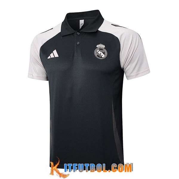 Camiseta Polo Real Madrid Gris 2024/2025