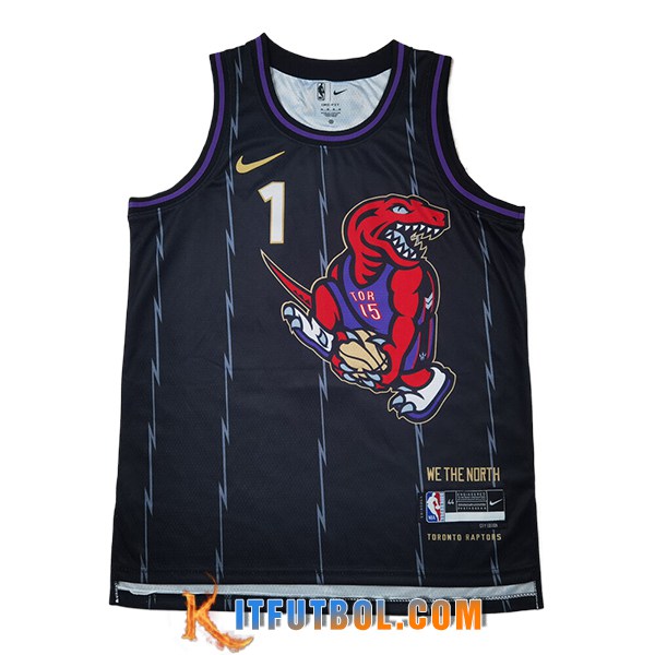 Camisetas NBA Toronto Raptors (DICK #1) 2024/25 Negro