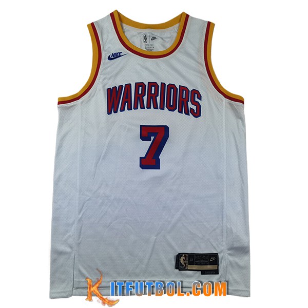 Camisetas NBA Golden State Warriors (HIELD #7) 2024/25 Blanco/Rojo