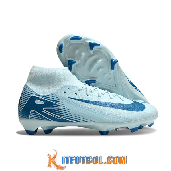 Nike Botas De Fútbol Mercurial Superfly 10 Academy FG Azul