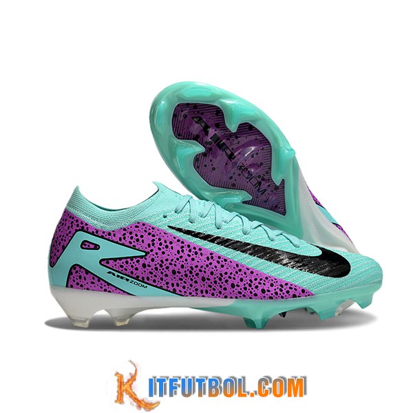 Nike Botas De Fútbol AIR Zoom Mercurial Vapor 16 Elite XXV FG Verde/Violeta/Negro