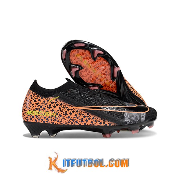 Nike Botas De Fútbol AIR Zoom Mercurial Vapor 16 Elite XXV FG Negro/Naranja