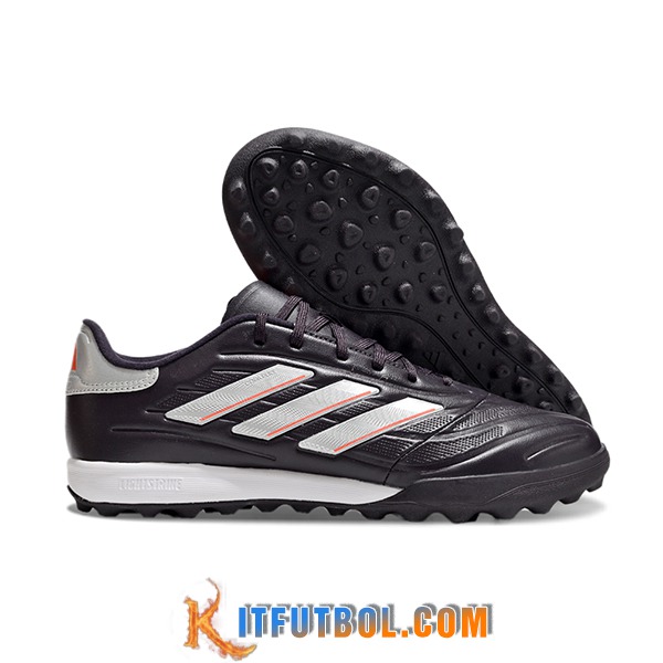 Copa Botas De Fútbol PURE.3 TF BOOTS Negro/Gris -02