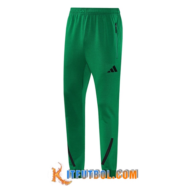 Pantalon Entrenamiento Adidas Verde 2024/2025