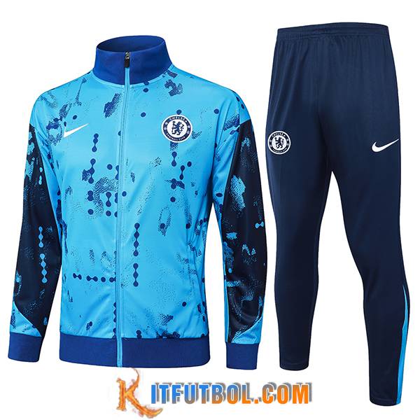Chandal Equipos De Futbol Chaquetas FC Chelsea Azul 2024/2025 -02