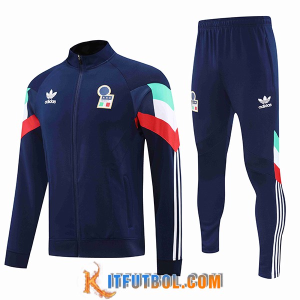 Chandal Equipos De Futbol Chaquetas Italia Azul marino 2024/2025