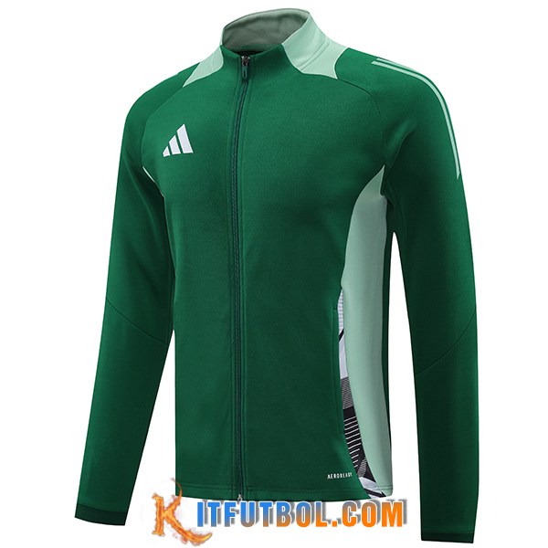 Sudadera De Entrenamiento Adidas Verde 2024/2025 -02