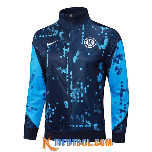 Chaquetas Futbol FC Chelsea Azul Oscuro 2024/2025