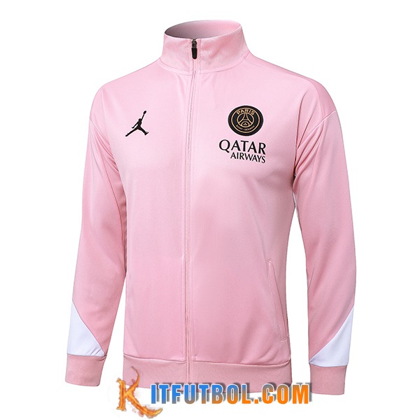 Chaquetas Futbol PSG Rosa/Blanco 2024/2025