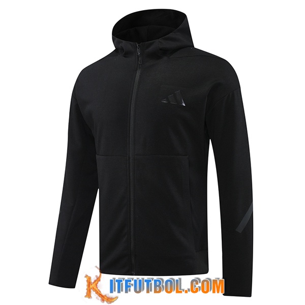 Chaqueta Con Capucha Adidas Negro 2024/2025