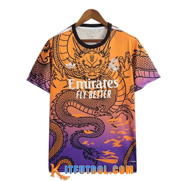Camisetas De Futbol Real Madrid Special Edition Naranja 2024/2025