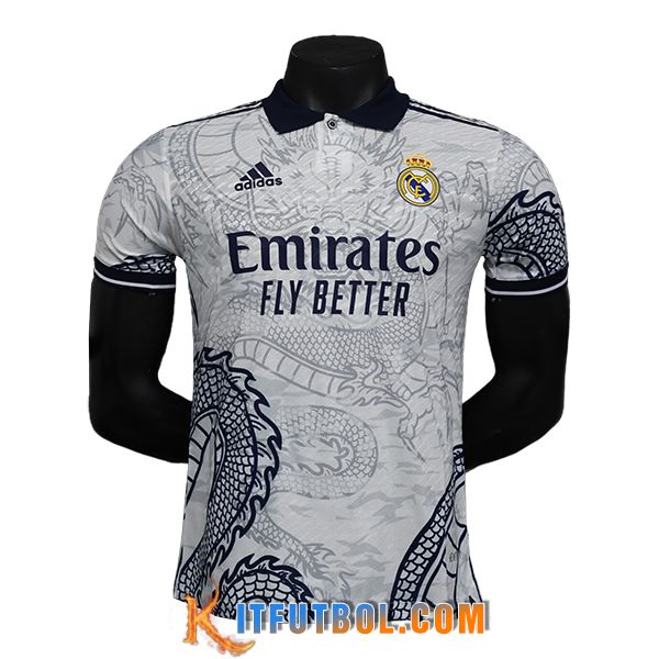 Camisetas De Futbol Real Madrid Special Edition Blanco/Azul 2024/2025