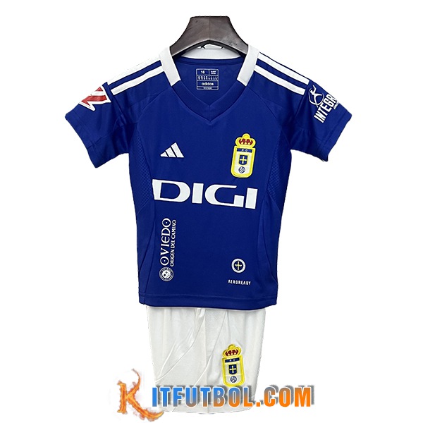 Camisetas De Futbol Real Oviedo Ninos Primera 2024/2025