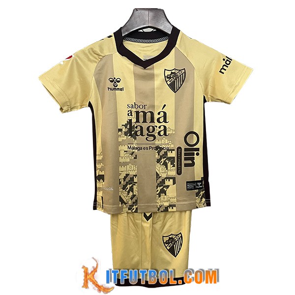 Camisetas De Futbol Malaga Ninos Tercera 2024/2025