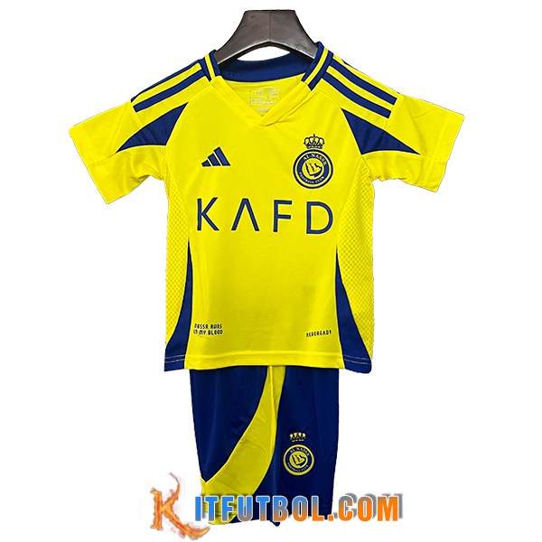Camisetas De Futbol Al-Nassr Ninos Primera 2024/2025