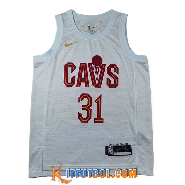 Camisetas Cleveland Cavaliers (ALLEN #31) 2024/25 Blanco/Rojo