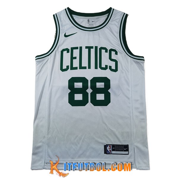 Camisetas Boston Celtics (QUETA #88) 2024/25 Blanco/Verde