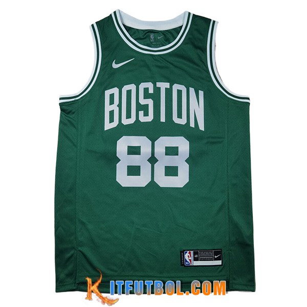 Camisetas Boston Celtics (QUETA #88) 2024/25 Verde/Blanco