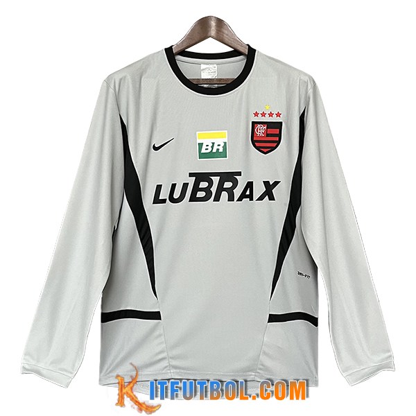 Camisetas De Futbol Flamengo Retro Portero Manga Largas 2002/2003