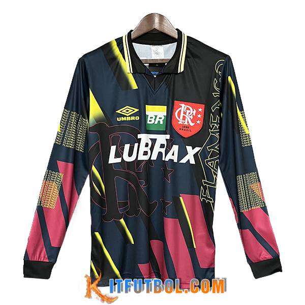 Camisetas De Futbol Flamengo Retro Portero Manga Largas 1997