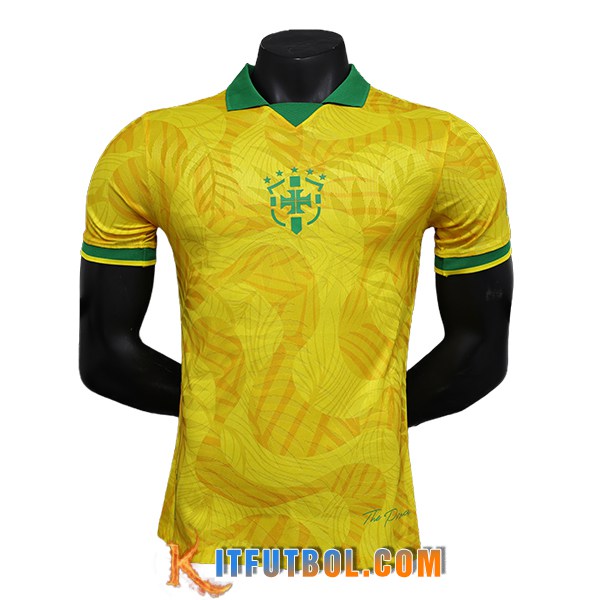 Camiseta Equipo Nacional Brasil Special Edition Amarillo 2024/2025