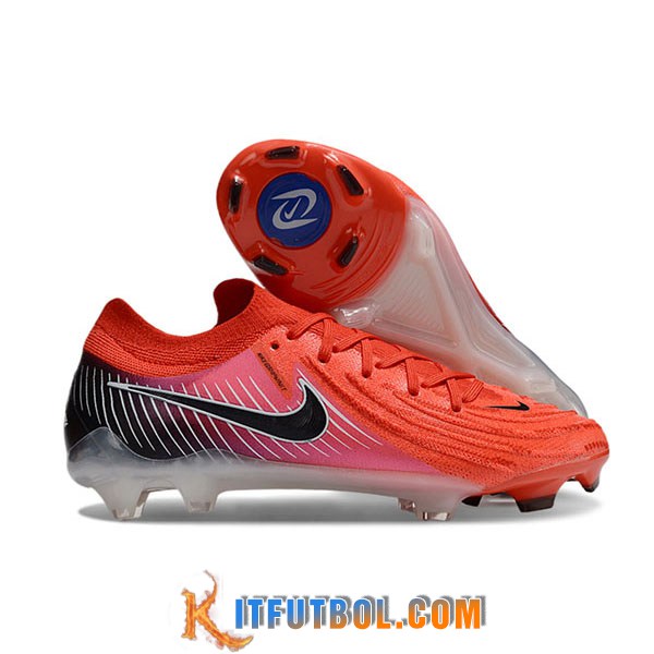 Nike Botas De Fútbol Phantom Luna Elite NU FG Naranja/Rosa/Negro