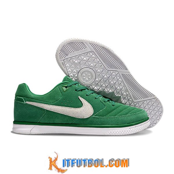 Nike Botas De Fútbol Gato IC Verde/Gris