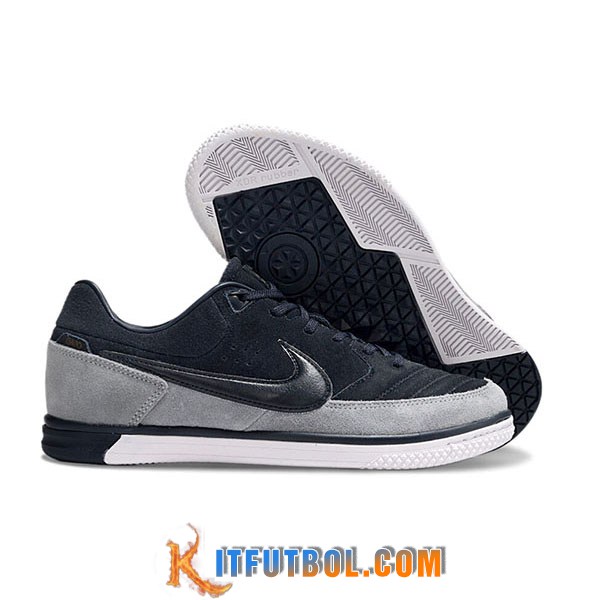 Nike Botas De Fútbol Gato IC Negro/Gris