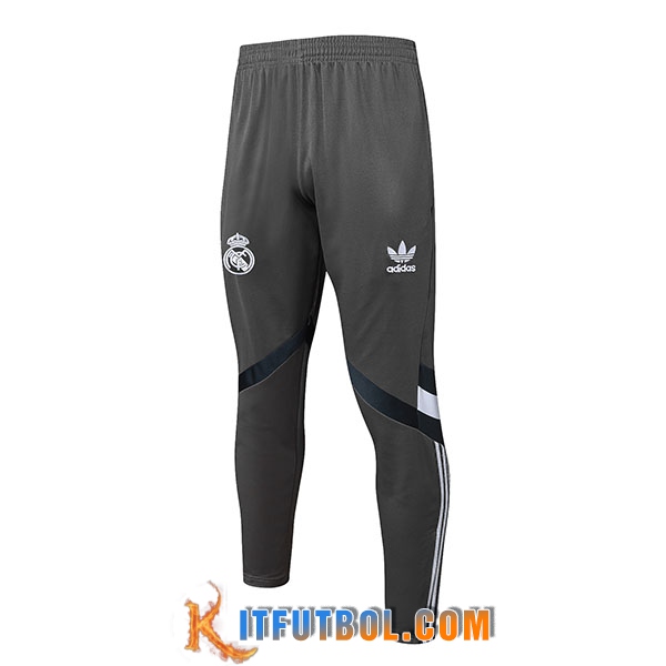 Pantalon Entrenamiento Real Madrid Gris 2024/2025 -03
