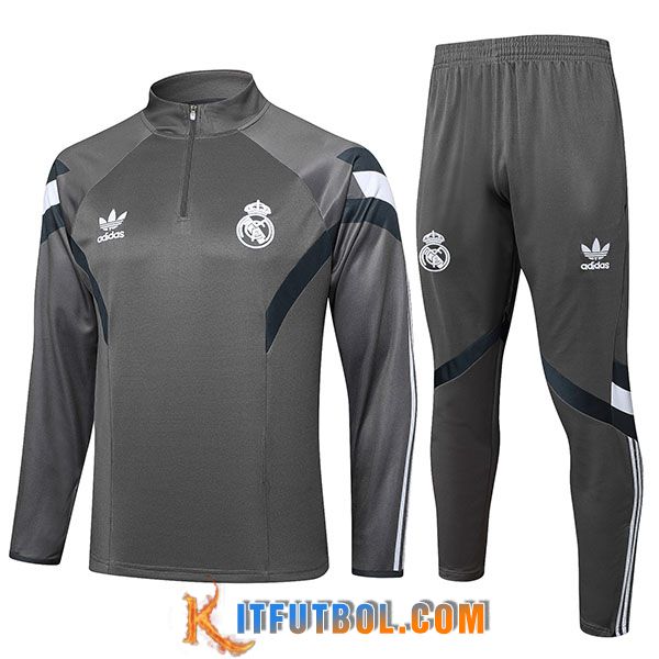 Chandal Equipos De Futbol Real Madrid Gris 2024/2025