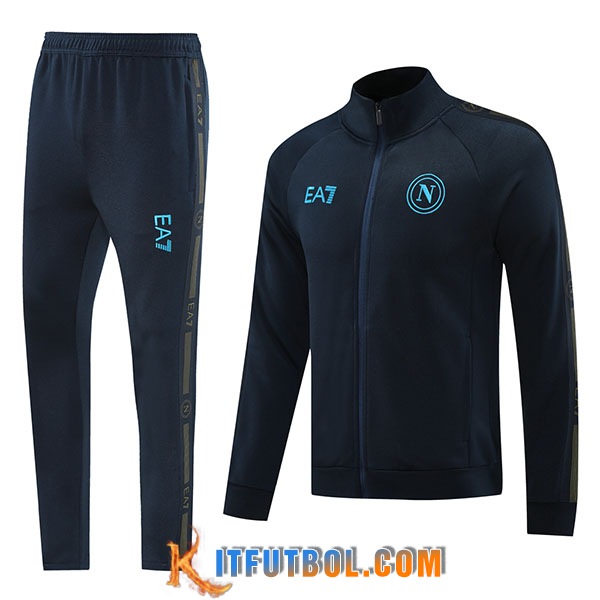 Chandal Equipos De Futbol Chaquetas SSC Napoli azul real 2024/2025