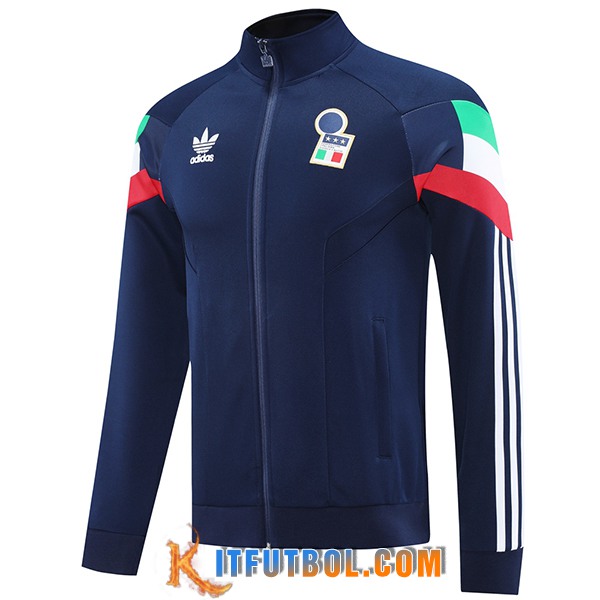 Chaquetas Futbol Italia Azul marino 2024/2025